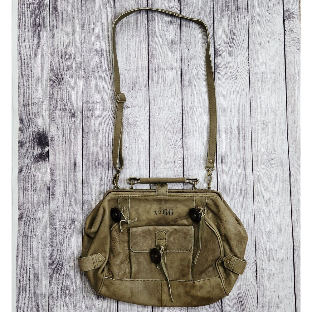 Anthropologie Olive Shoulder Bag